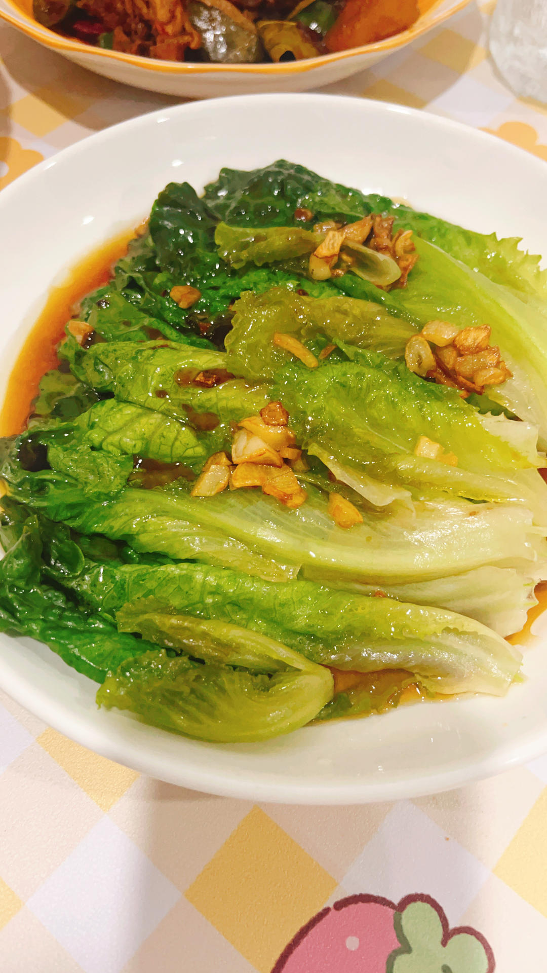 5分钟搞定爆好吃耗油生菜，减肥餐必备菜谱