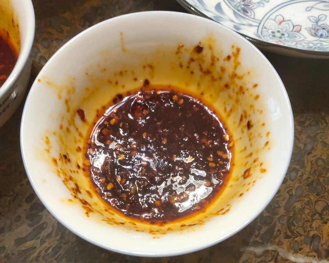 红油饺子蘸水