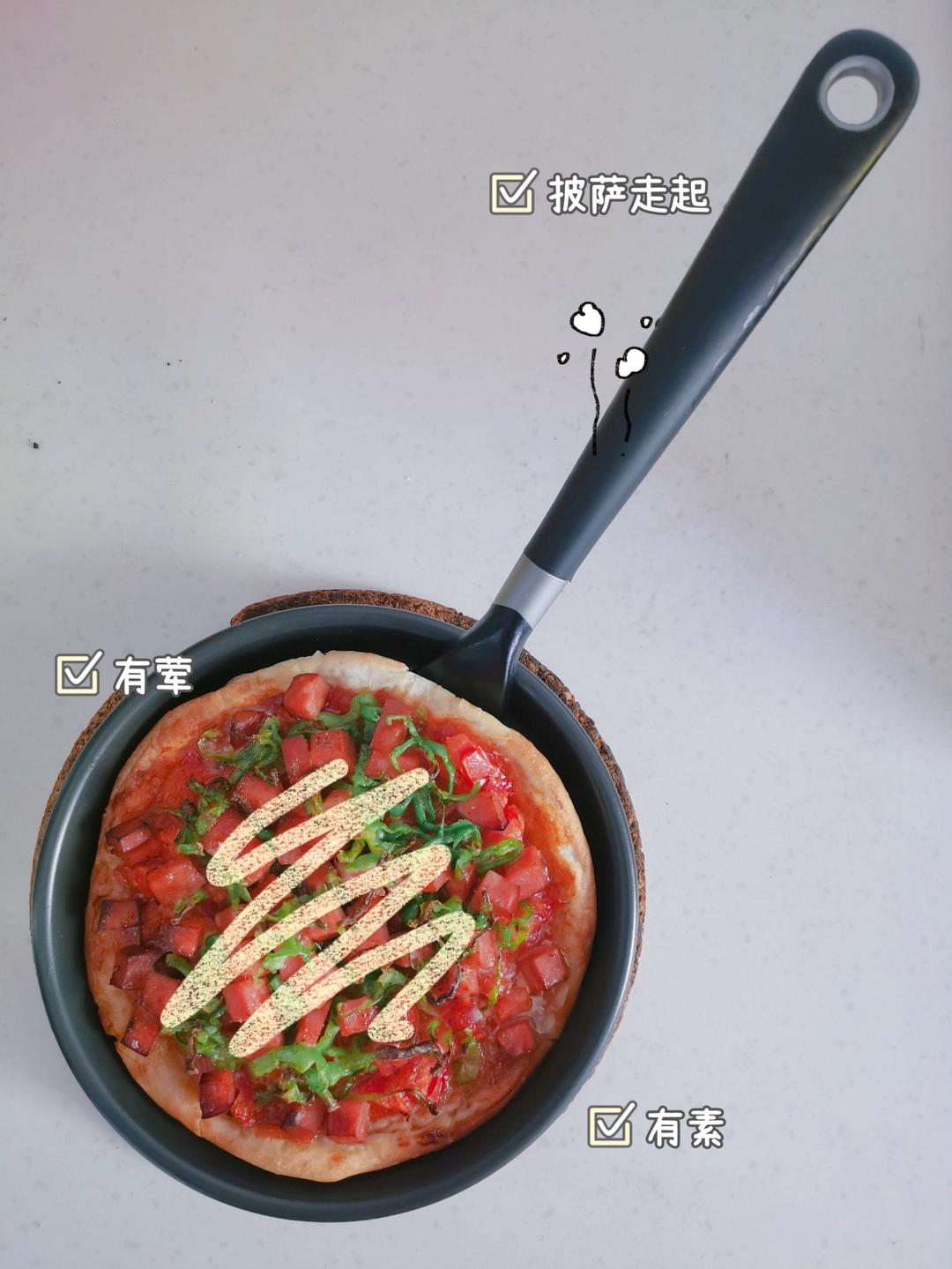 8寸披萨饼皮做法（🉑️厚🉑️薄，🉑️脆🉑️软）4张