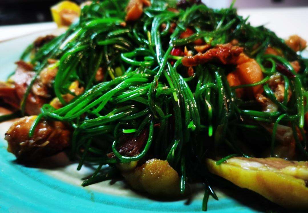 沙葱炒肉