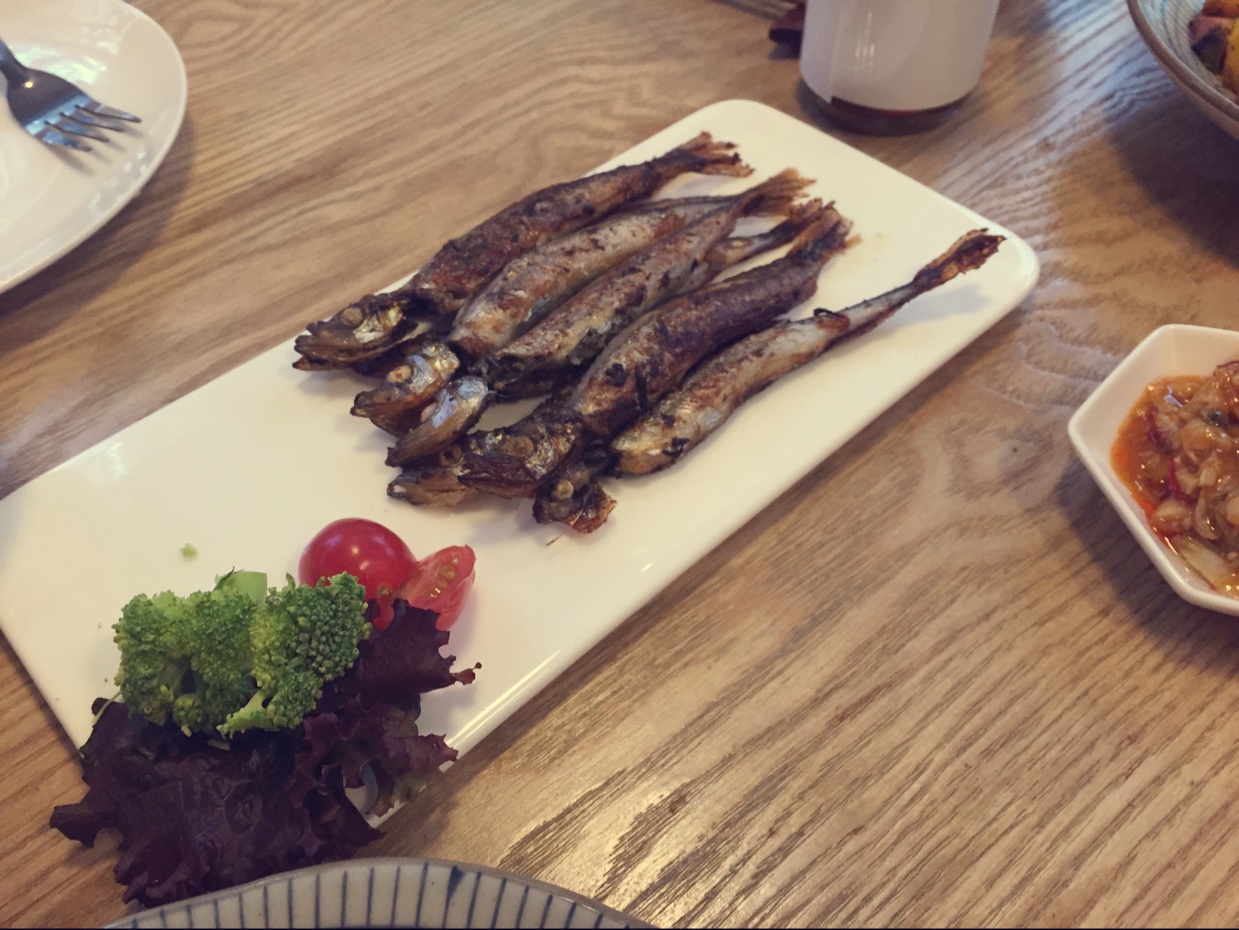 香煎椒盐多春鱼