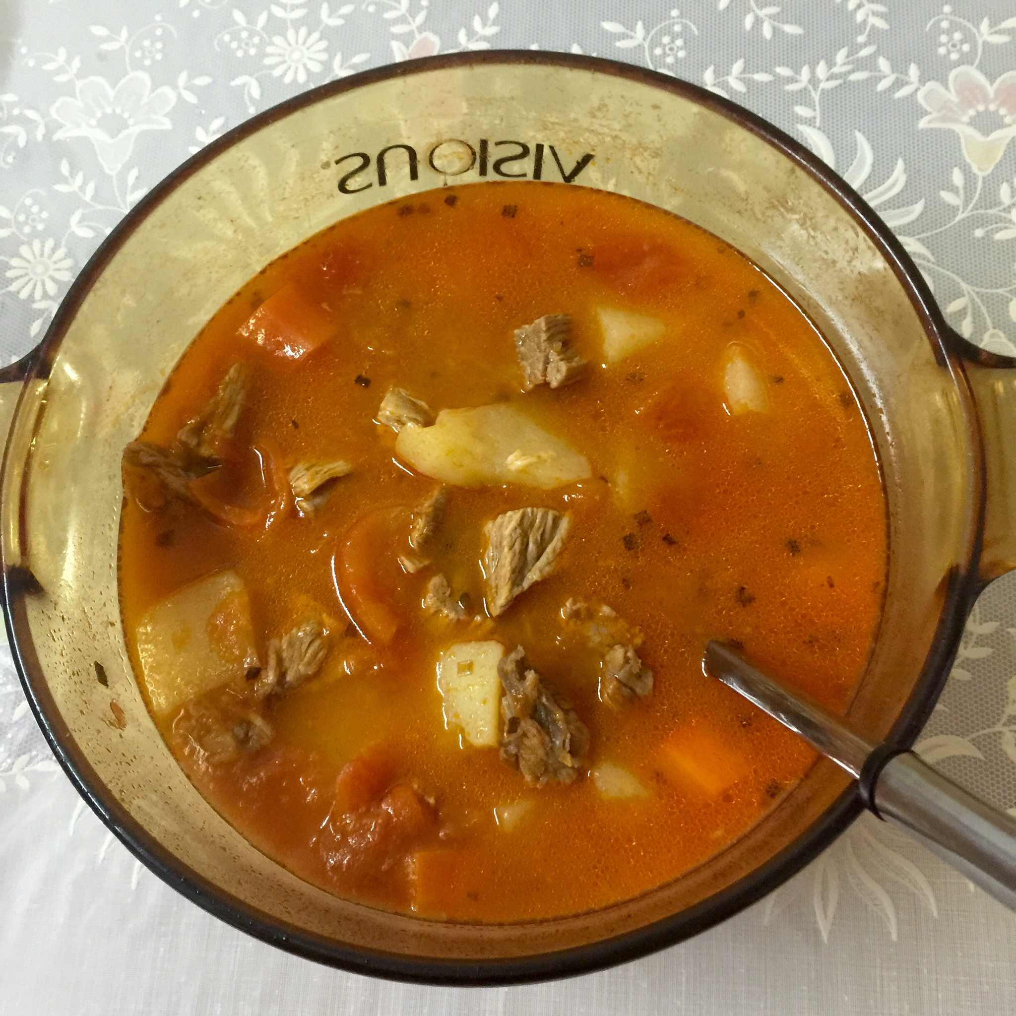 番茄牛腩(这样做牛肉不会老哦）