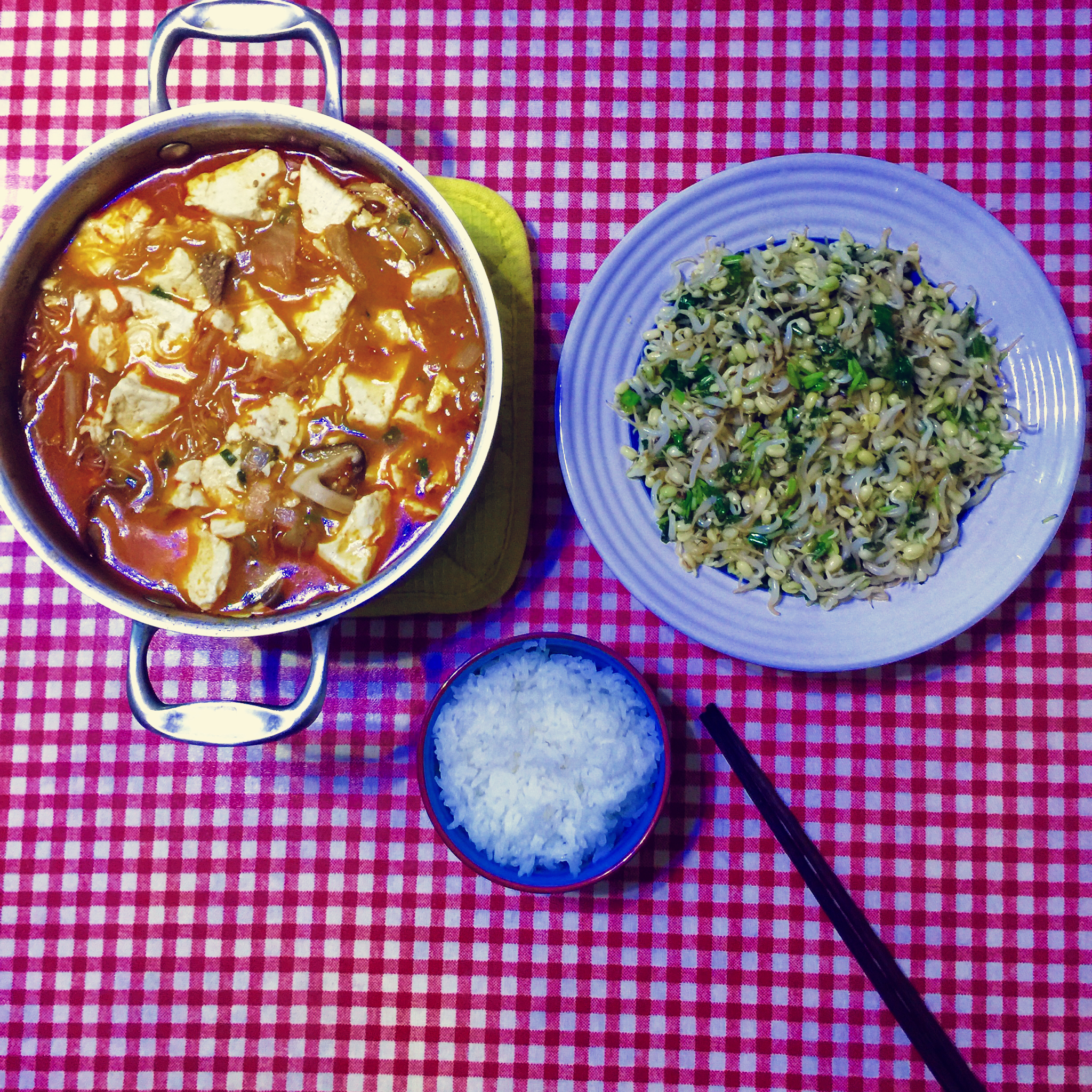 韩式豆腐锅 Korean Tofu Hotpot