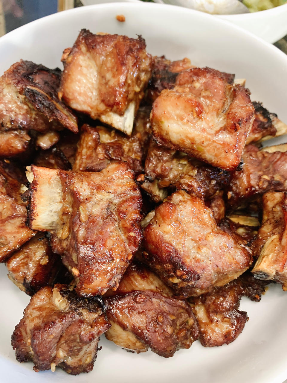 蒜香烤排骨