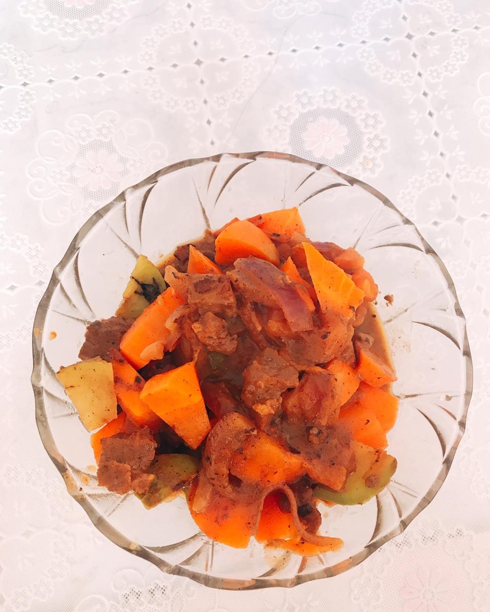 土豆炖牛肉