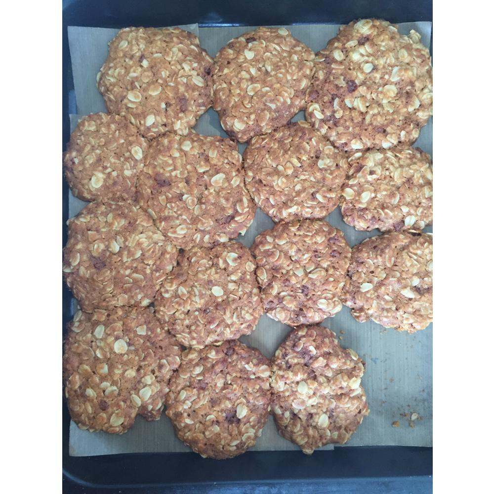 植物油版红糖燕麦饼干（超快手）