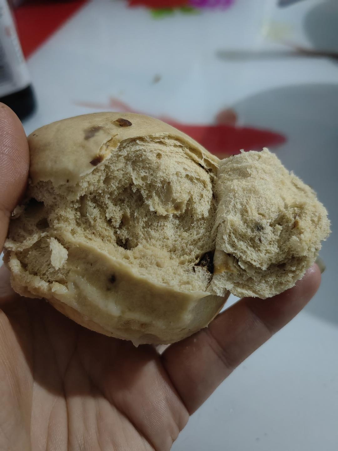 有着面包口感的红糖馒头（一次发酵）