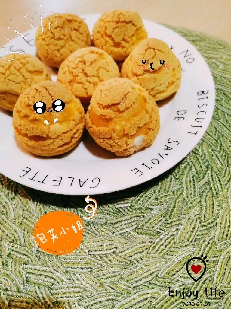 脆皮泡芙（详细过程）