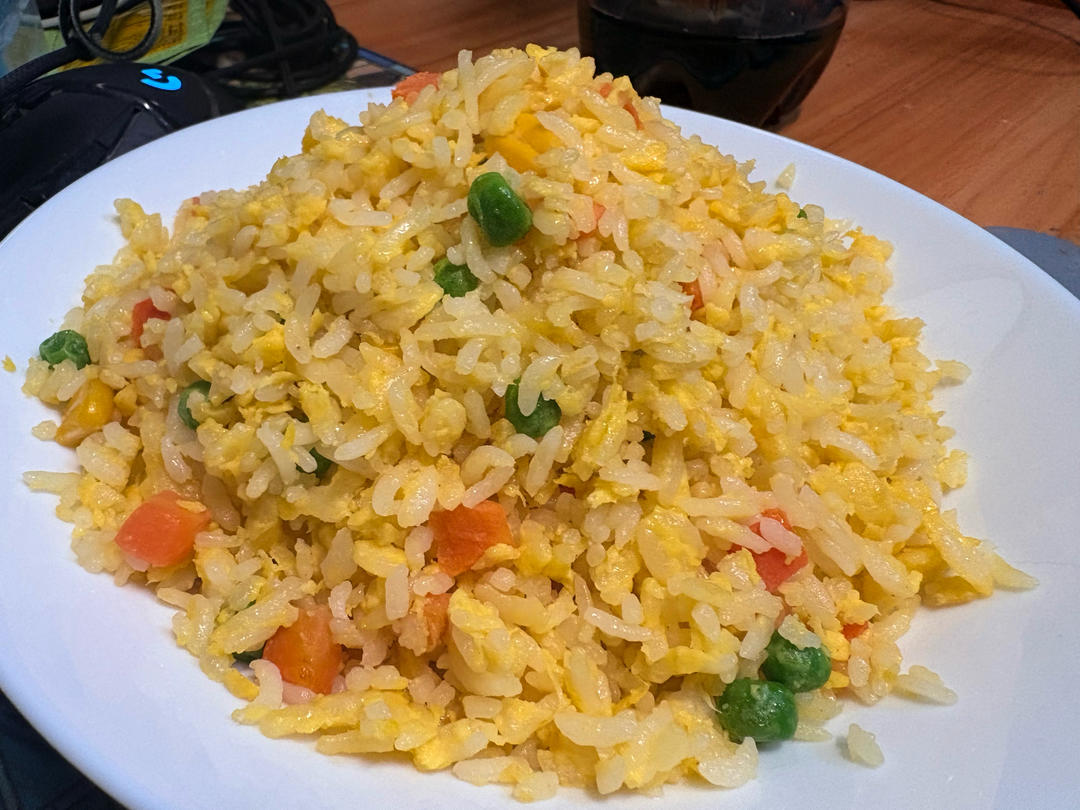 炒米饭蛋炒饭二十分钟快手家常