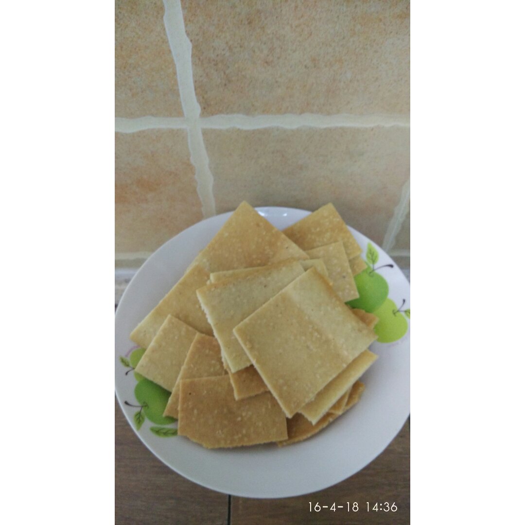 蛋白芝麻薄脆饼干（失败率低的做法）