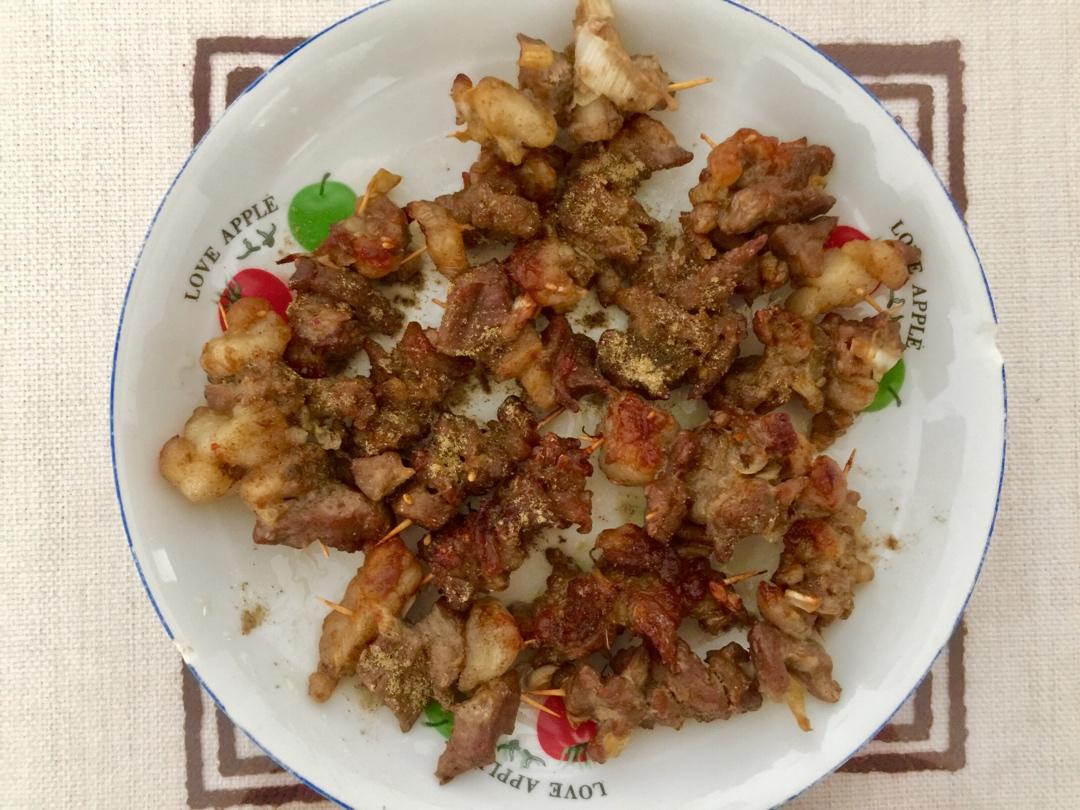 烤羊肉串/孜然羊肉/烤羊排 (烤箱/空气炸锅版)