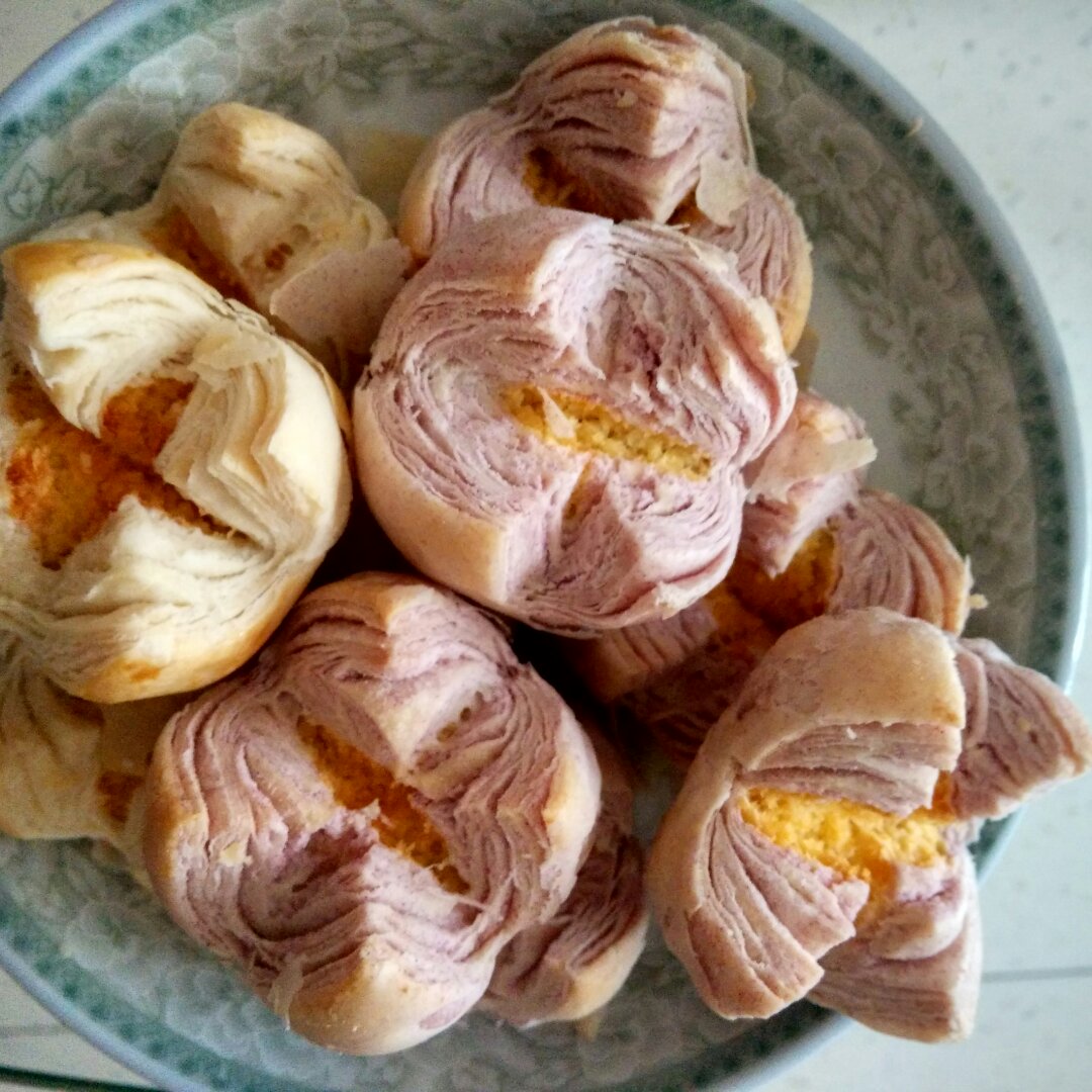 花开富贵之四种口味的椰蓉开口酥