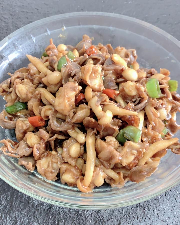 爆炒鸡胗