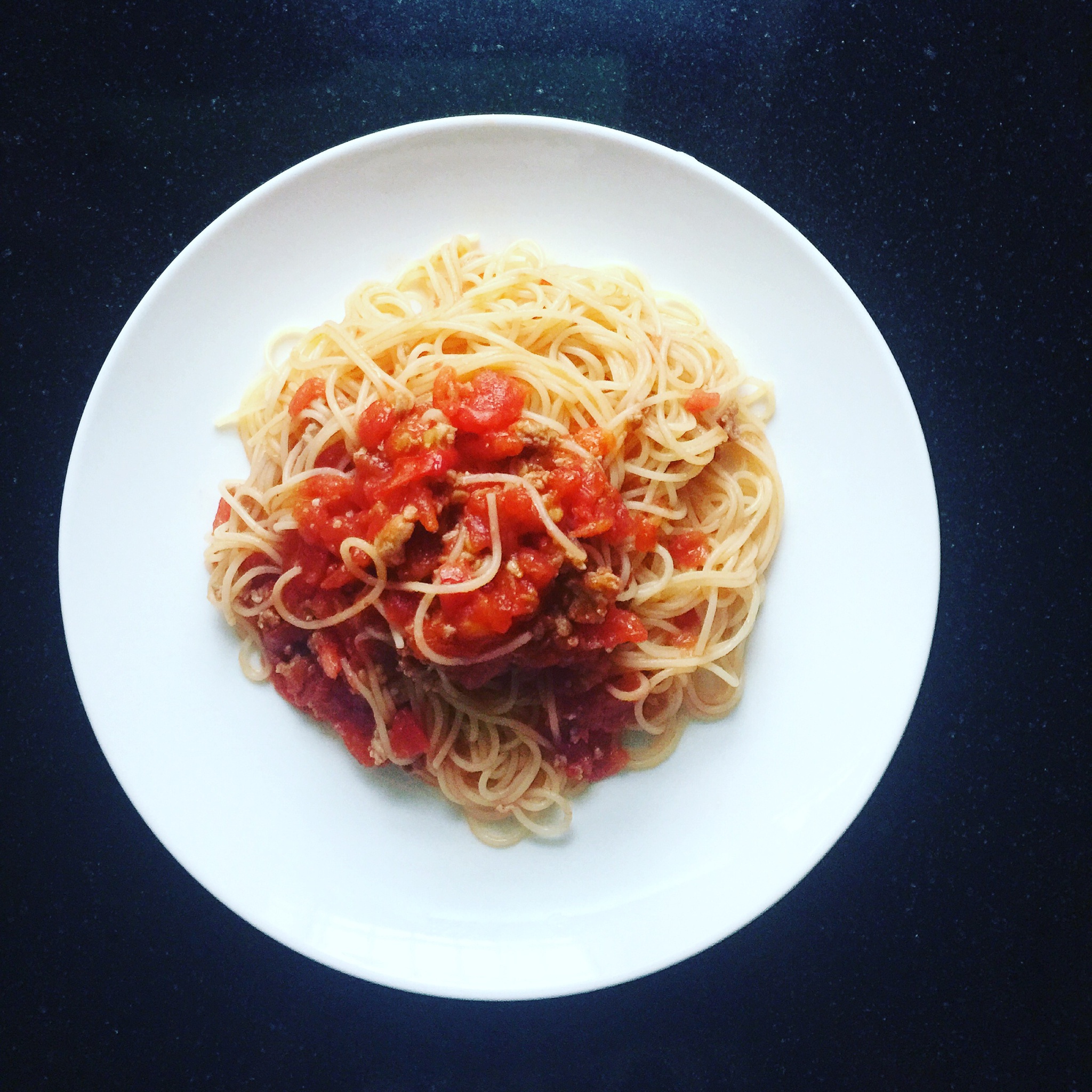 番茄肉酱意大利面