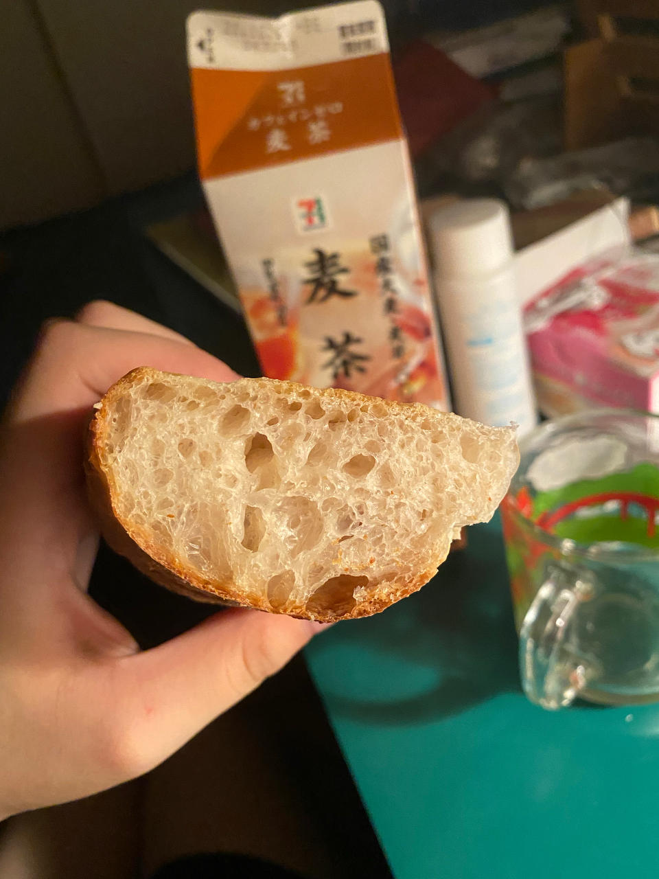【健康食】免揉天然酵母法棍 No-knead Sourdough Baguette