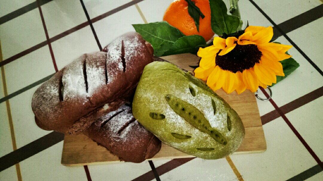 巧克力麻薯软欧包