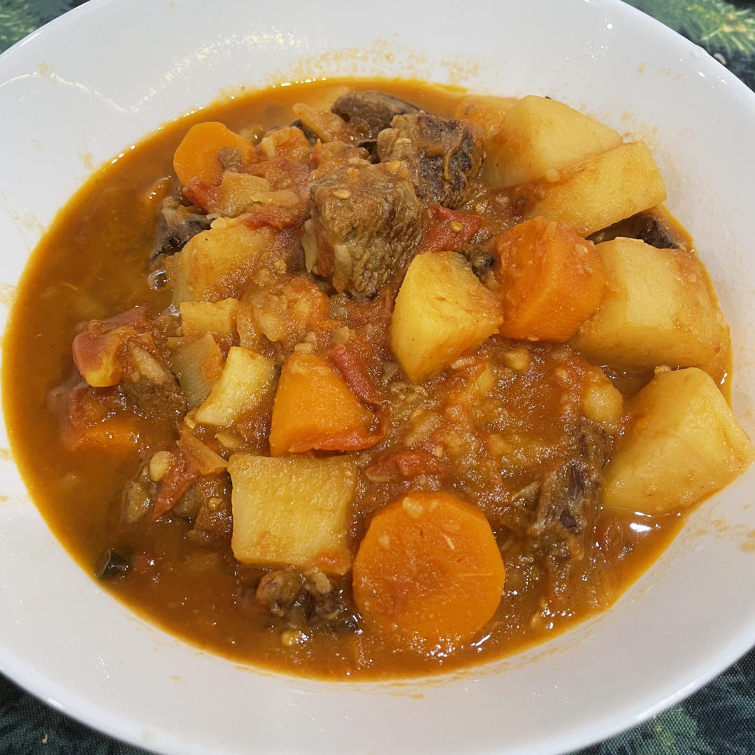 番茄土豆炖牛腩