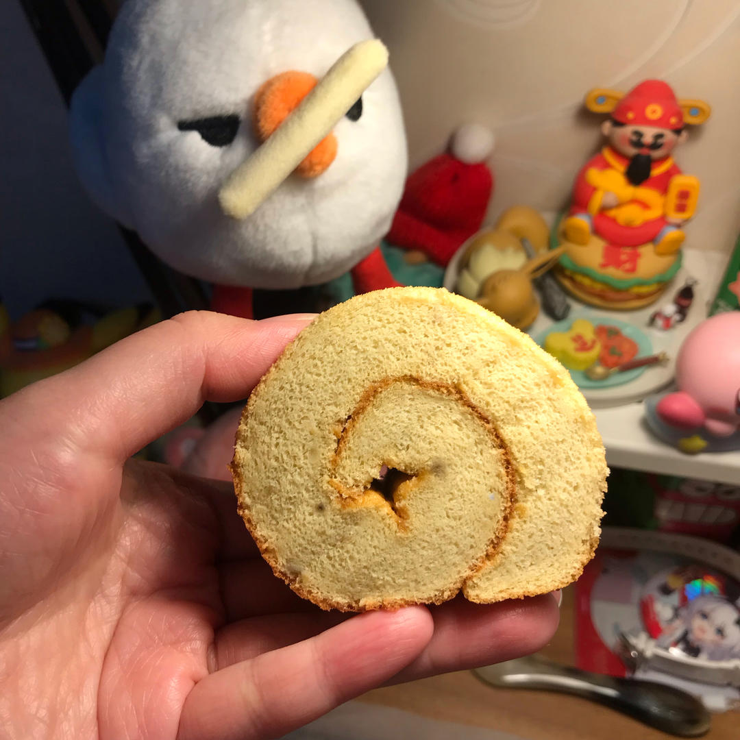 无油低糖·香蕉蛋糕卷