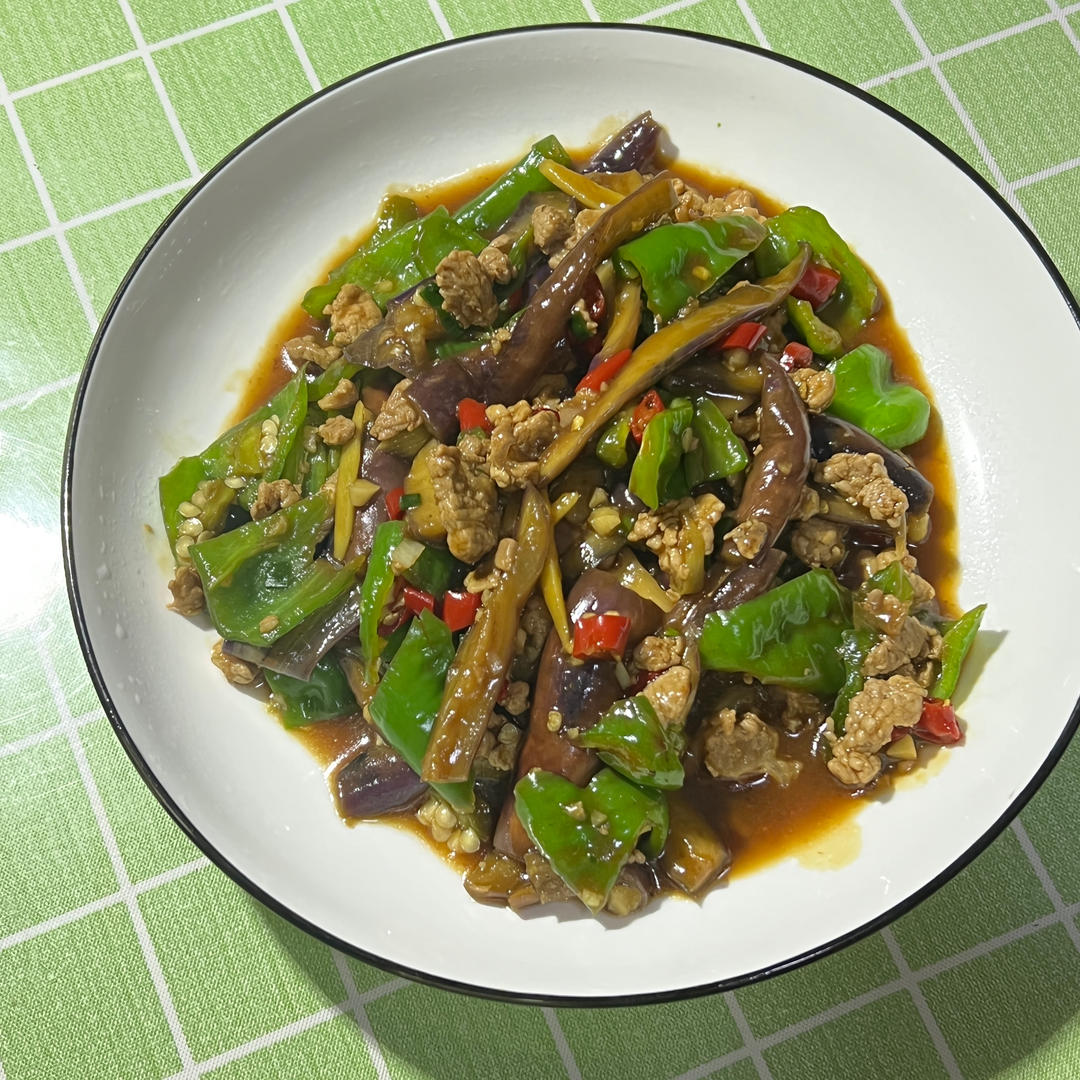 无敌好吃巨下饭的家常菜～肉沫茄子