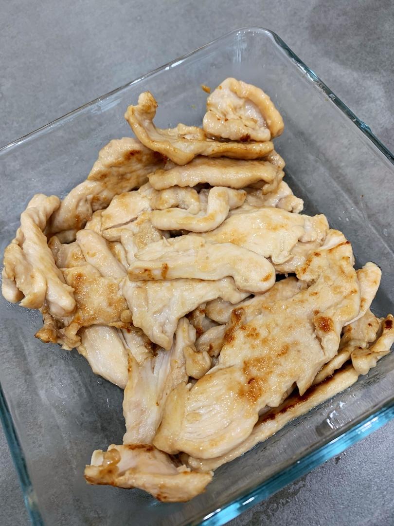 蚝油煎鸡胸肉（真的只要腌了就炒鸡嫩！（新增微波式