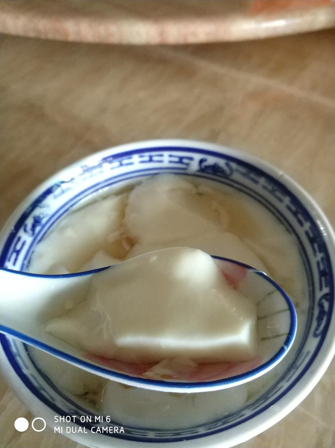传统豆腐花