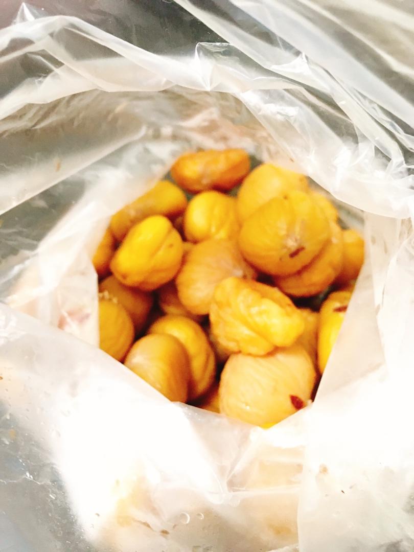 简单快速剥生栗子