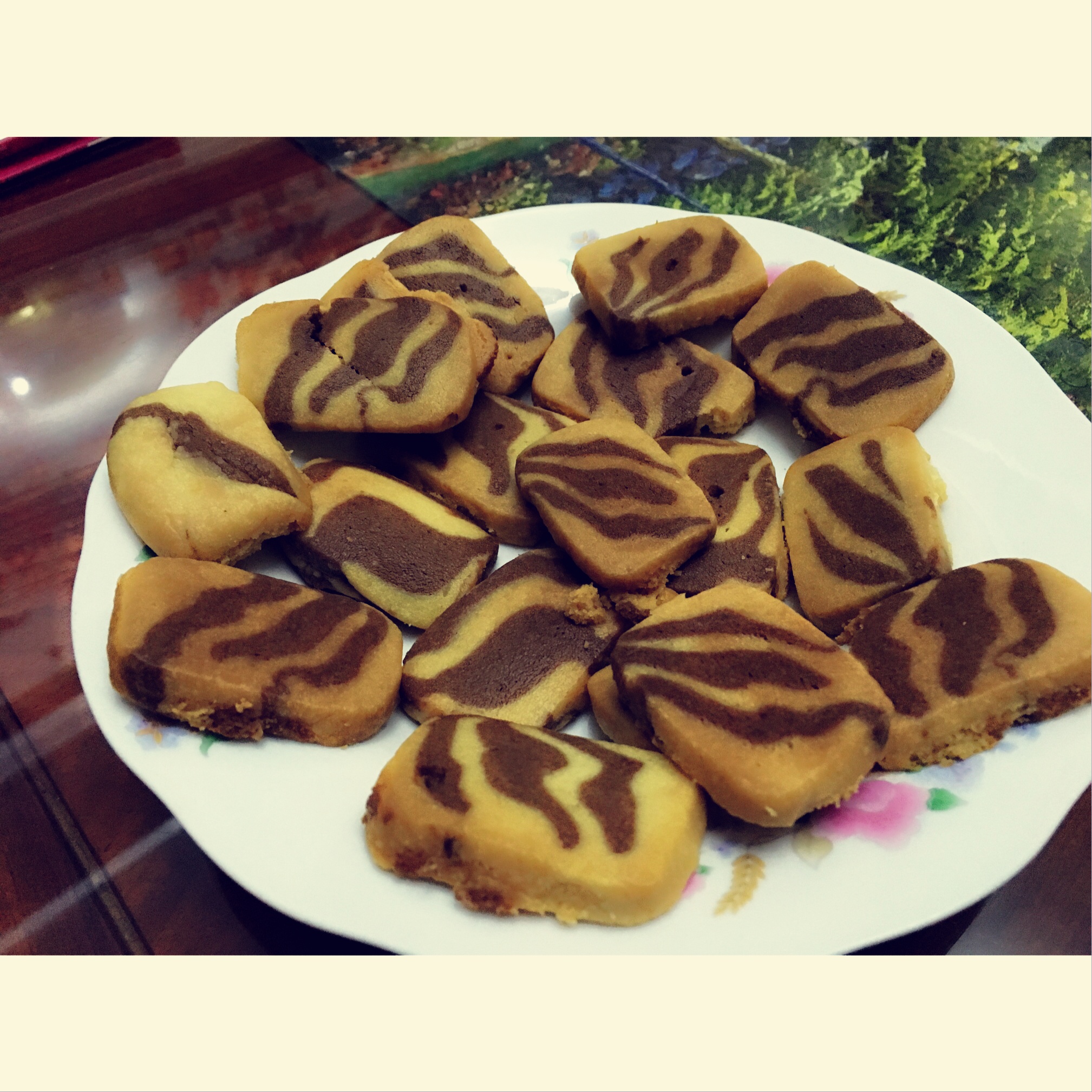 哥手把手教你做大理石曲奇