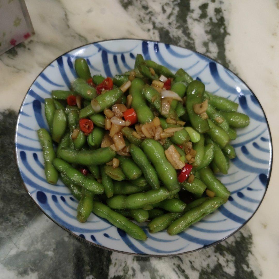 武汉夏夜狂欢菜 | 凉拌毛豆