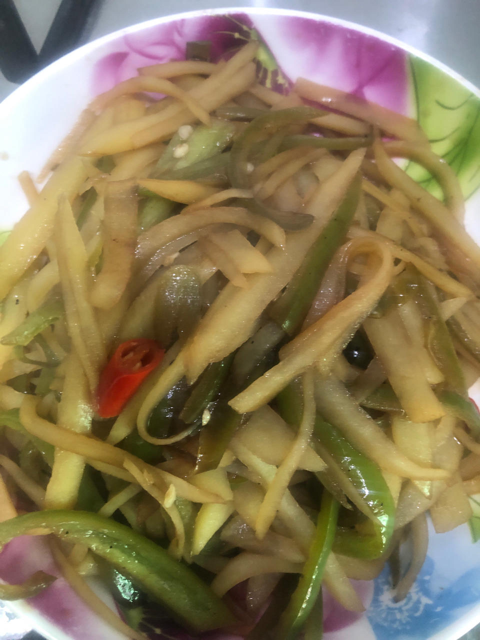 超级无敌下饭菜～酸辣土豆丝