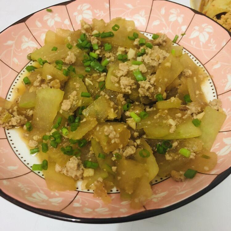 肉末炒冬瓜(超下饭)