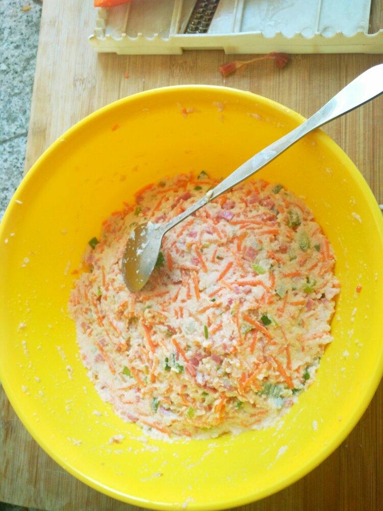 胡萝卜豆渣小丸子