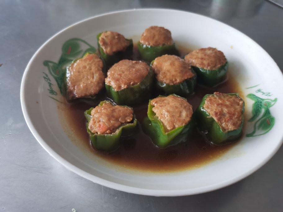 糖醋青椒酿肉