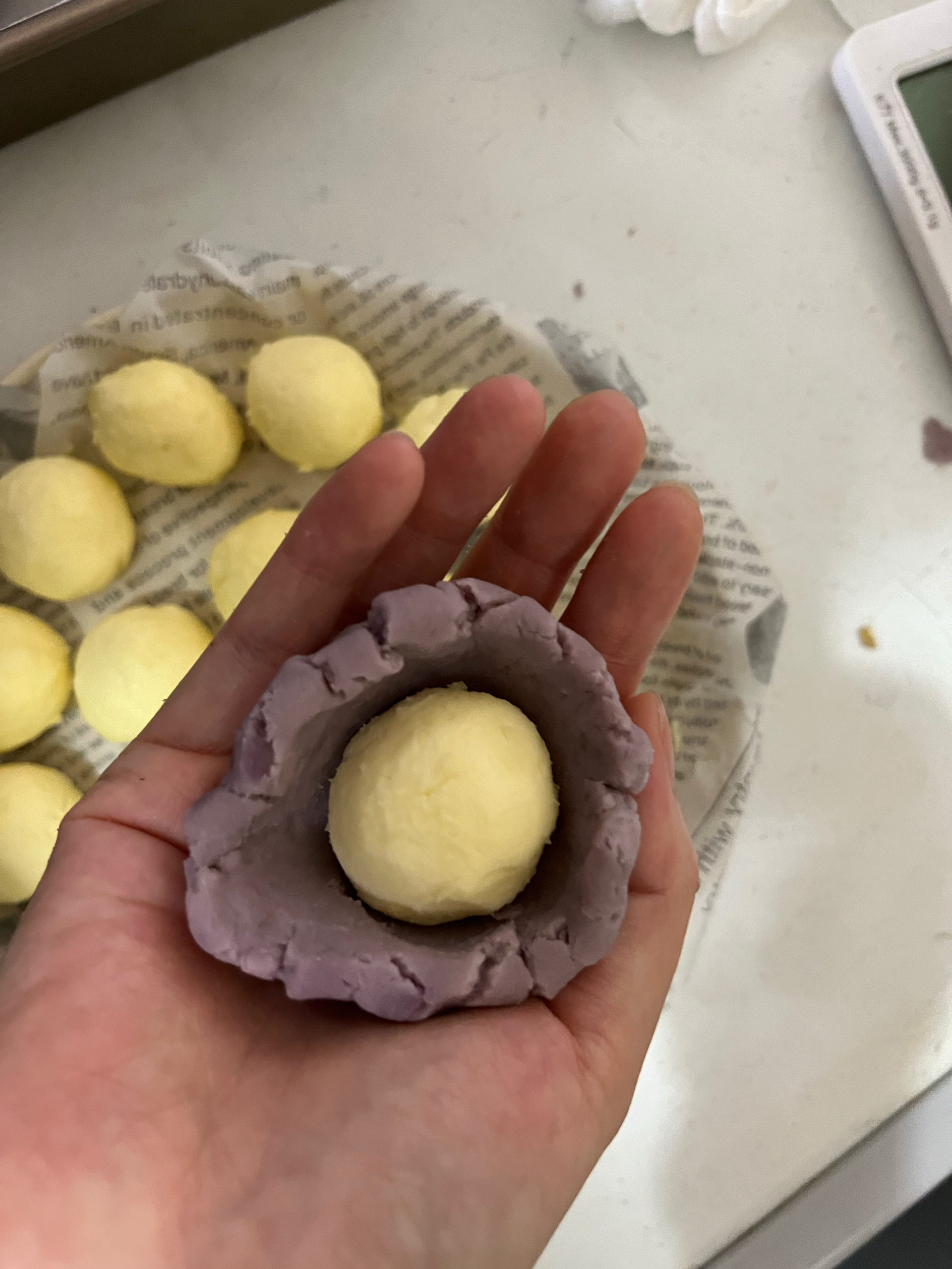 紫米芋泥奶酪粽的做法 步骤11