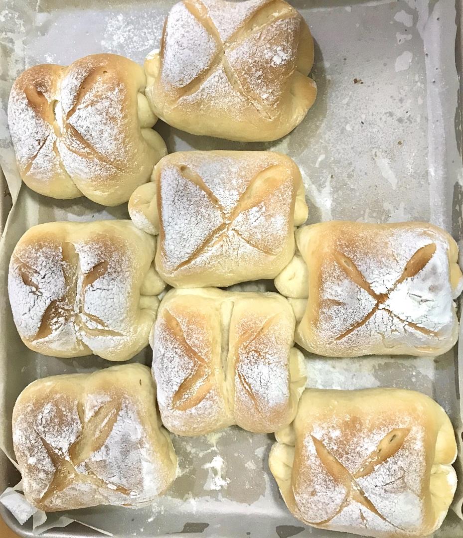 凯伍德厨师机食谱- 牛奶面包卷