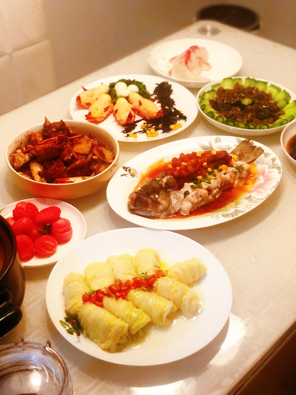 家里的午餐味道
