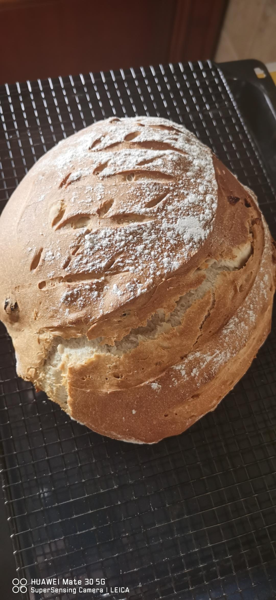 十种坚果&果干的软欧包