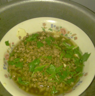 肉末蒸豆腐