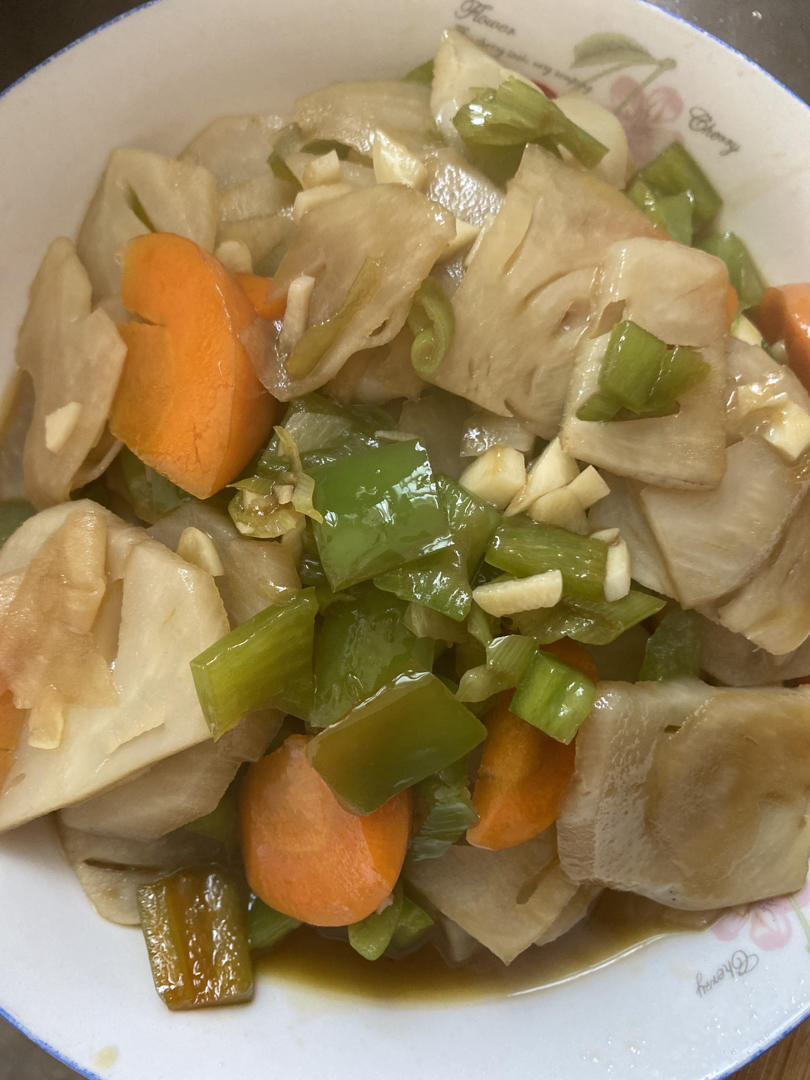 最简单味道惊艳的糖醋藕片