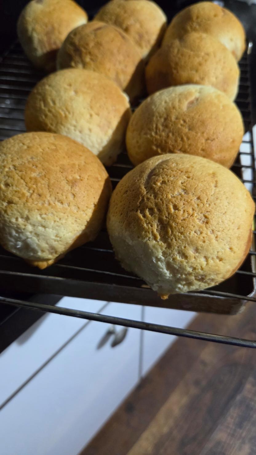 超软香甜的芋泥雪芙面包