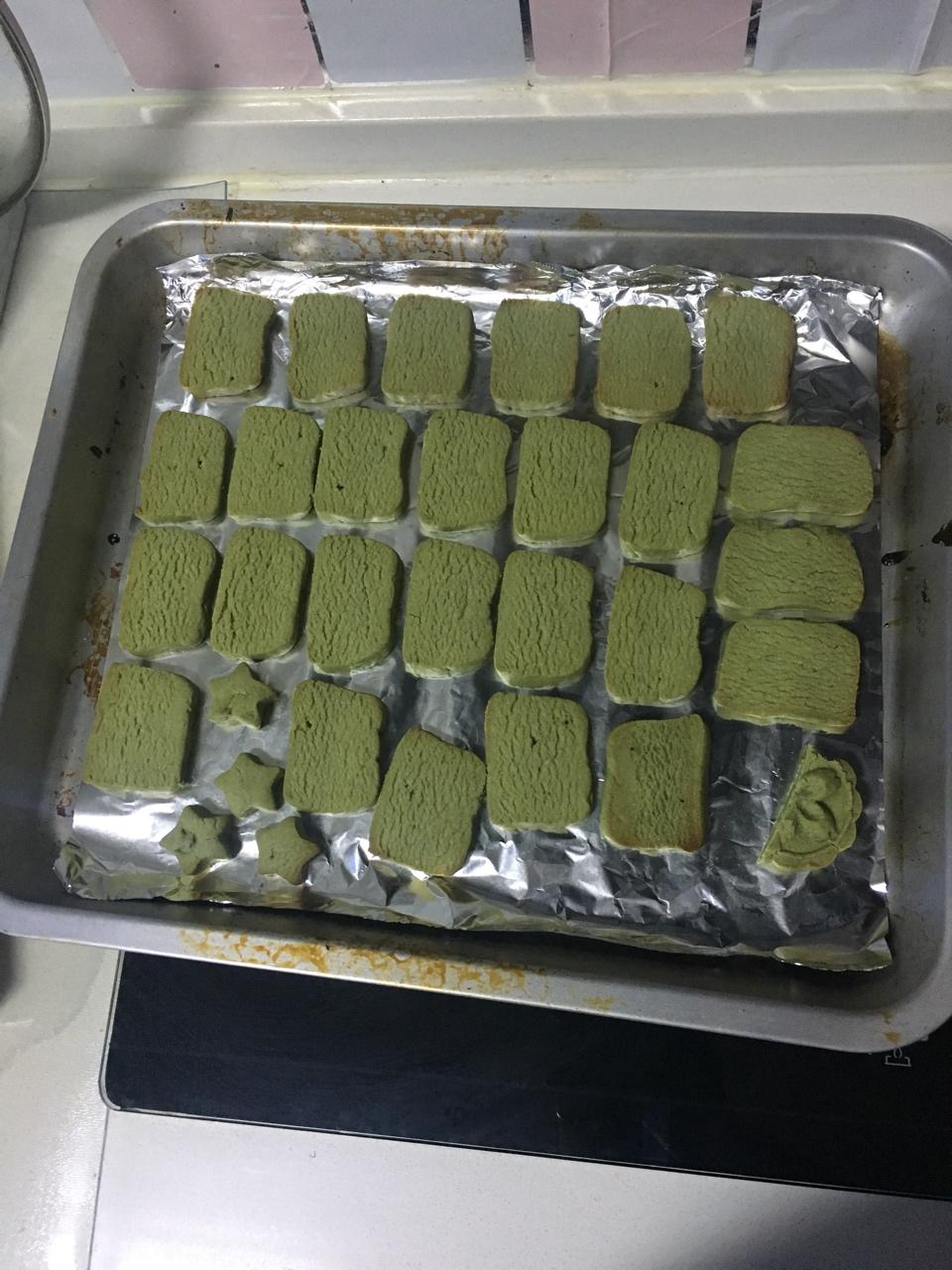 抹茶饼干
