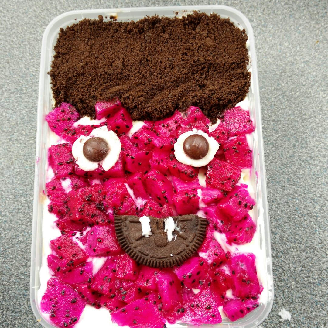 卡通水果盒子蛋糕