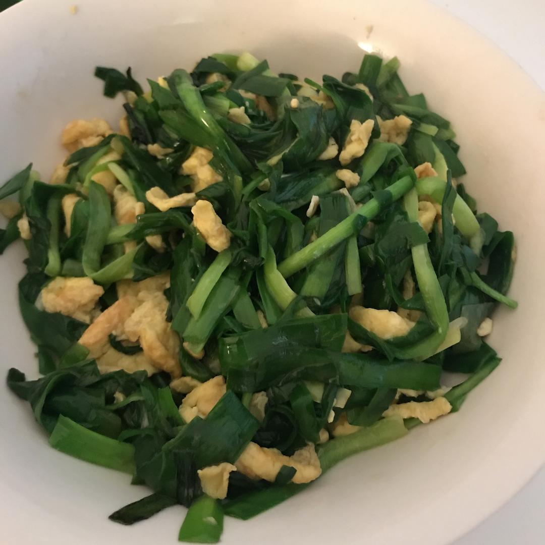 韭菜炒鸡蛋