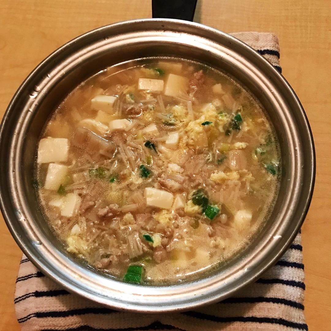 肉末豆腐羹