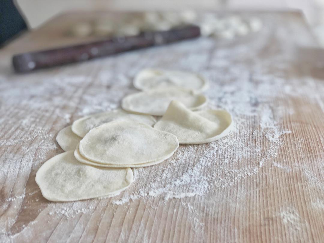 没有辛辣味的白萝卜水饺的做法 步骤13