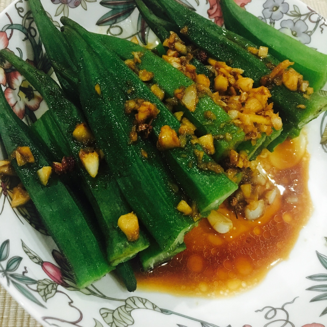 蒜蓉秋葵