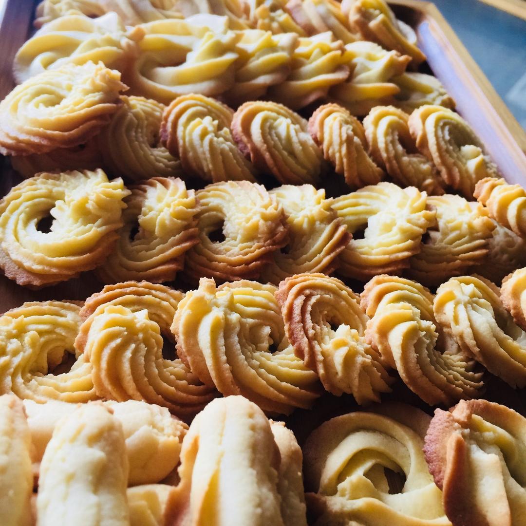 奶油奶酪蛋白曲奇～奶味十足好味道