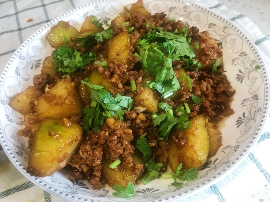 肉末炒冬瓜(超下饭)