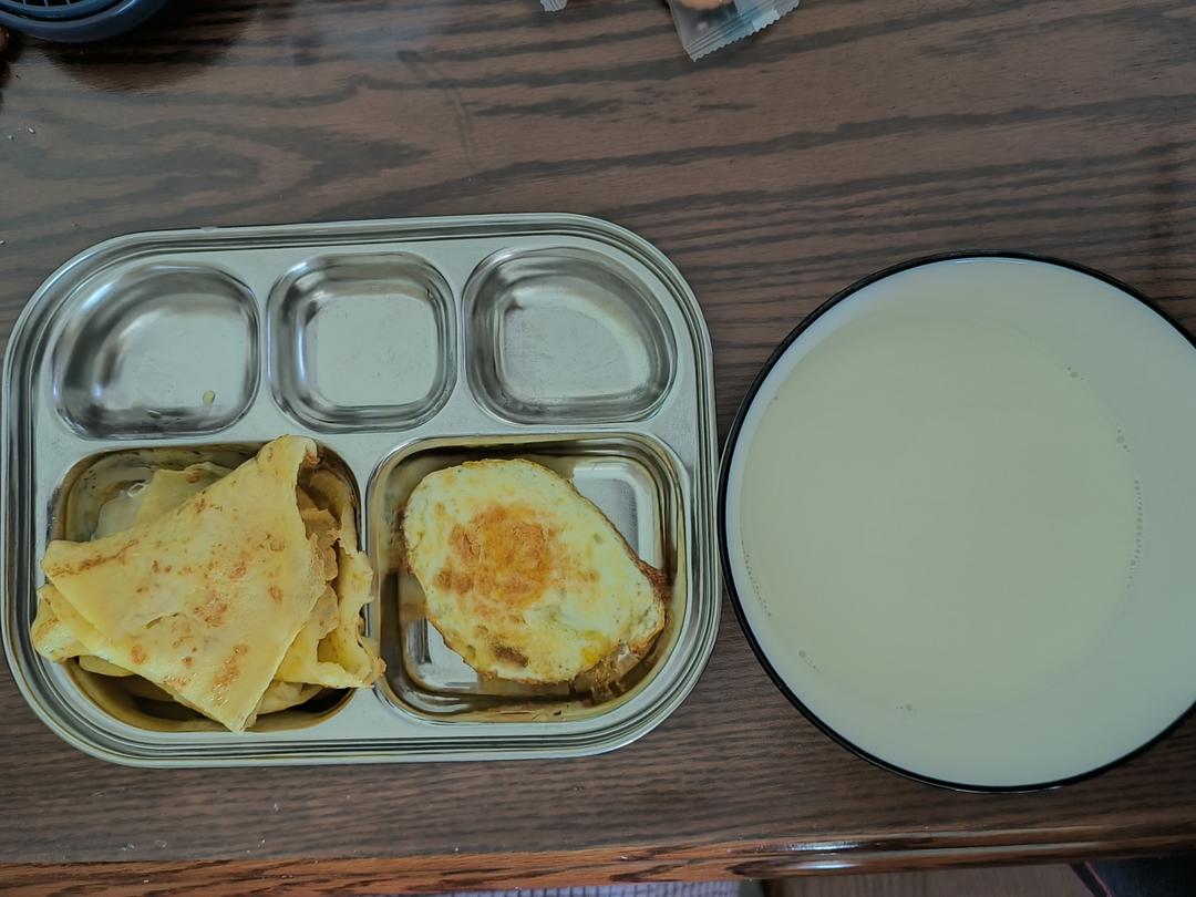 牛奶早餐饼 早餐的不二选择 附细节视频详解