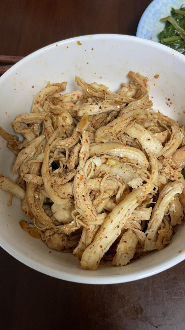 鸡胸肉这样做巨好吃❗️凉拌鸡丝😋低脂高蛋白