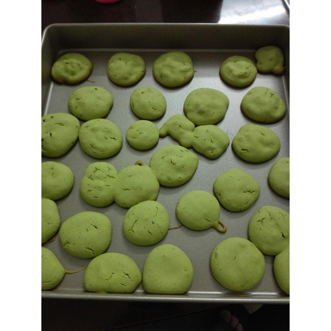 抹茶麻薯饼